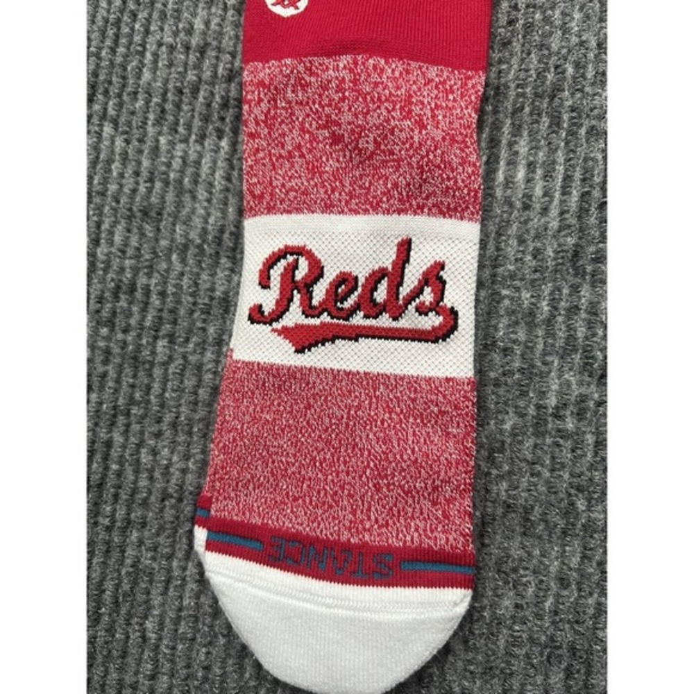 New Stance MLB Cincinnati‎ Reds 2024 Closer Crew Socks Casual Mens Large 9-13 - Picture 3 of 6